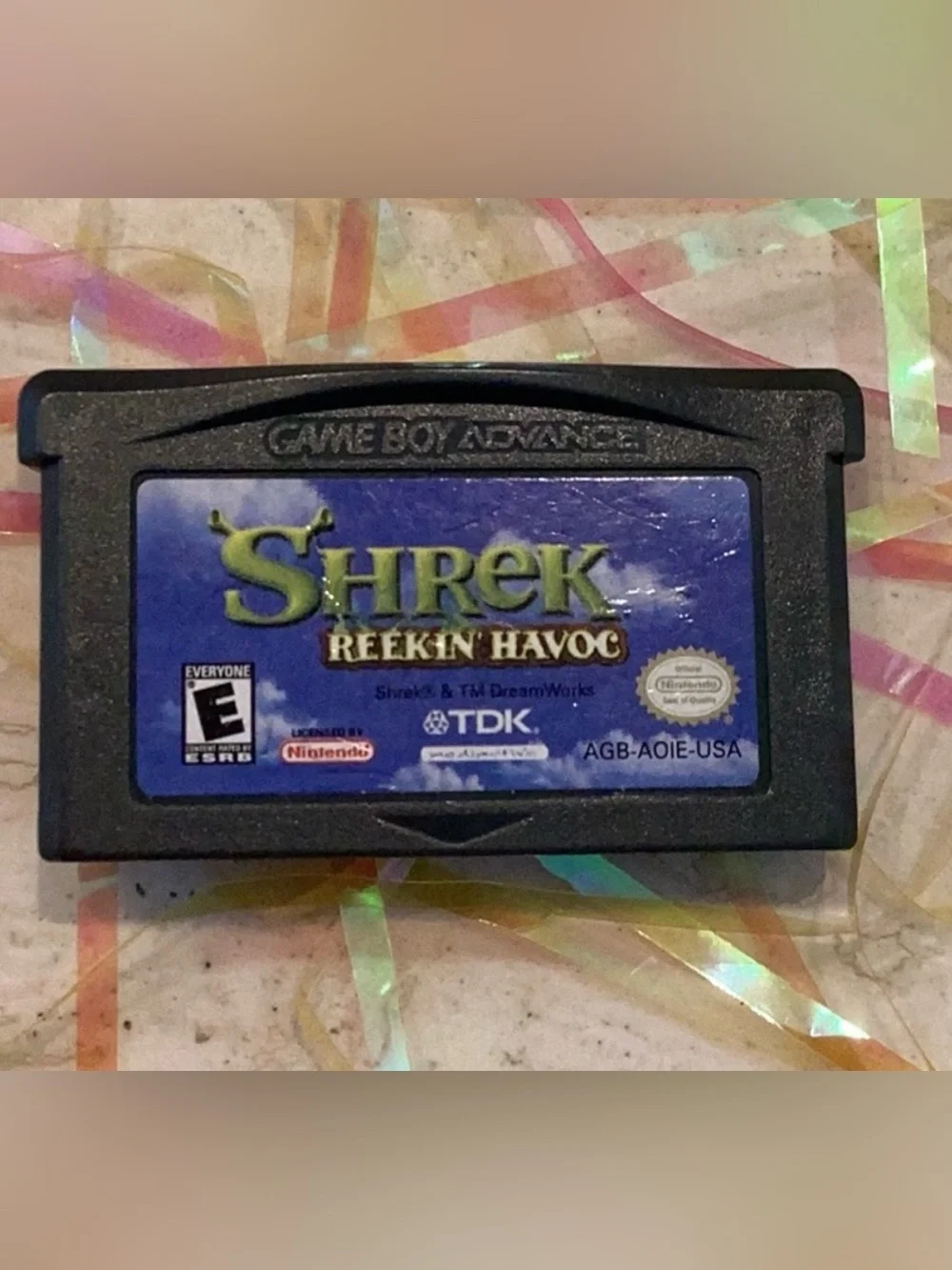 Shrek Reekin Havoc Nintendo Game Boy Advance Game GameBoy Authentic GBA Tested